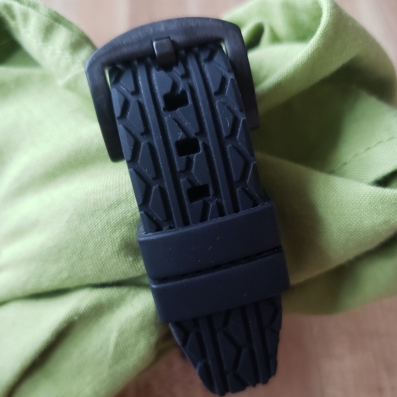 Mens Breed Athletic Watch Black & Red - Picture 5 of 9